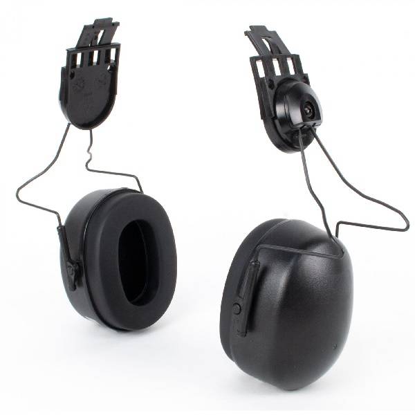 Full Brim Cap Mounted Ear Muff